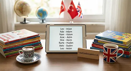 Hem Türkçe Hem İngilizce Okunan Erkek İsimleri