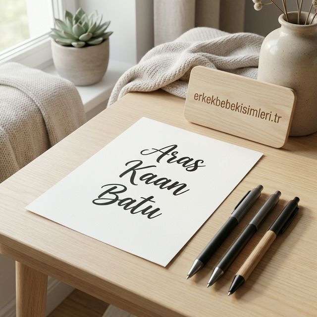 İçinde Ğ, Ş, Ç Harfi Olmayan Erkek İsimleri: Sadelik ve Pratiklik